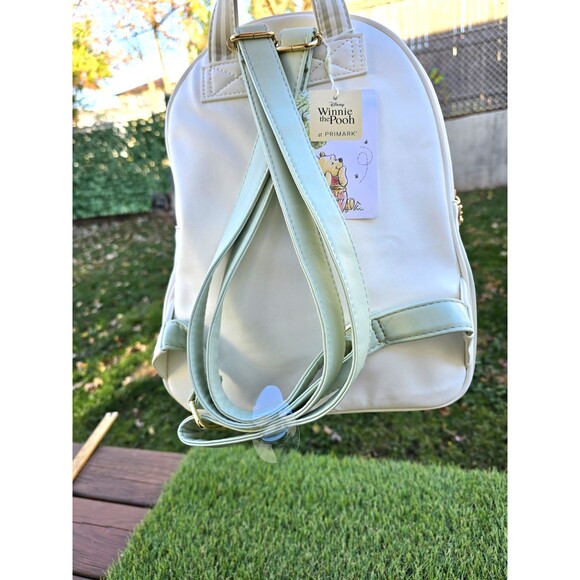 Disney Winnie the Pooh Faux Leather Backpack 13.5"x10" Primark Soft New With Tag - Picture 14 of 15